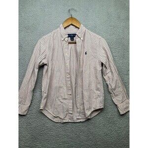 Ralph Lauren button down boys M 10-12